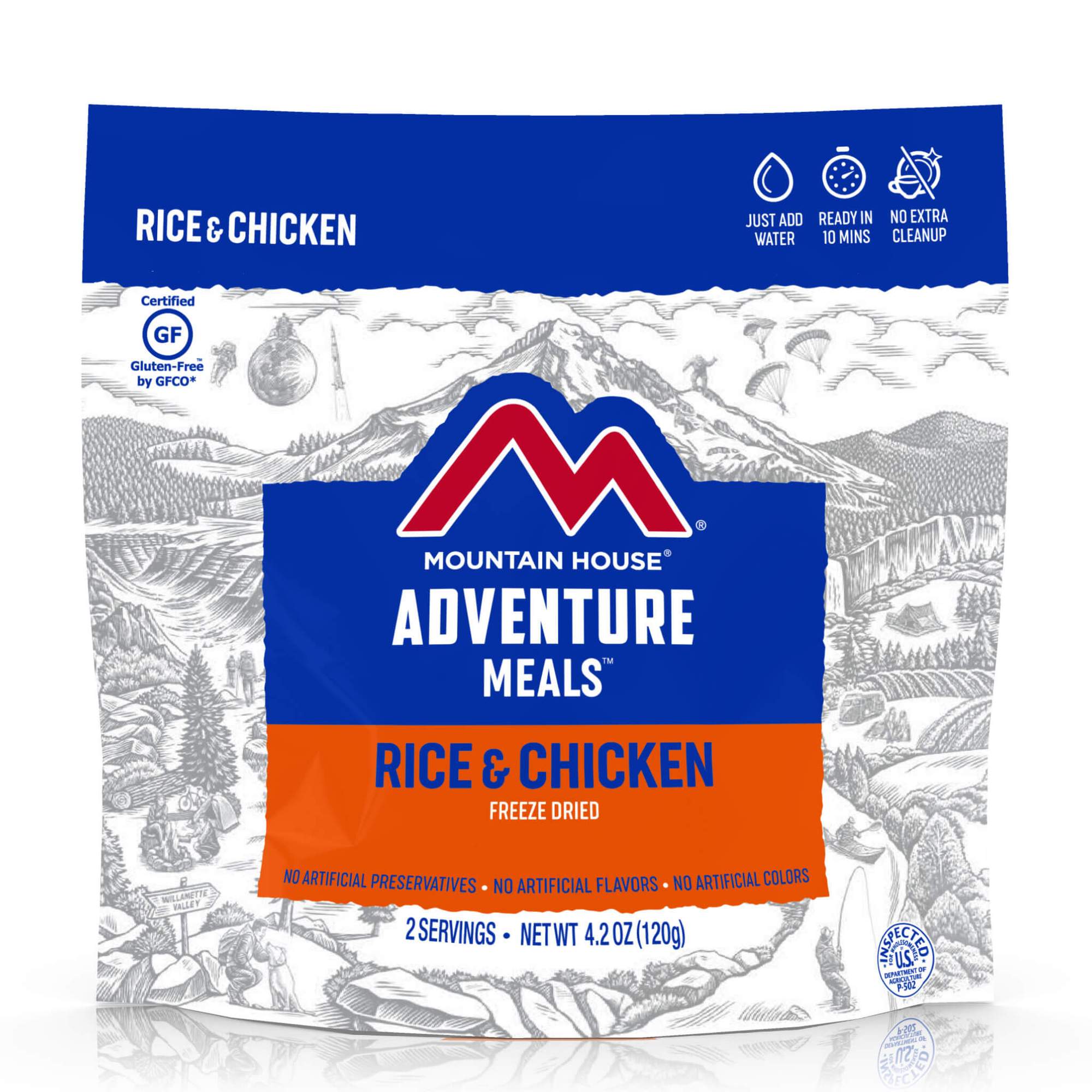 Mountain House Rice and Chicken 2021 -(GF)