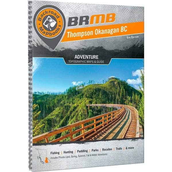 BRMB Thompson Okanagan BC Mapbook 6th Ed.