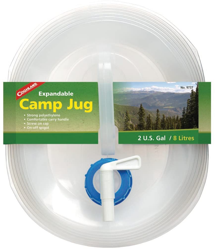 Coghlan's Expandable Camp Jug - 2 Gallon