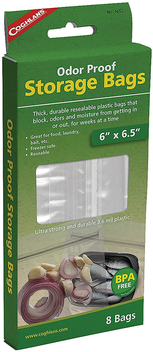 Coghlan's Odor Proof Storage Bags - 7.4" x 7.4"