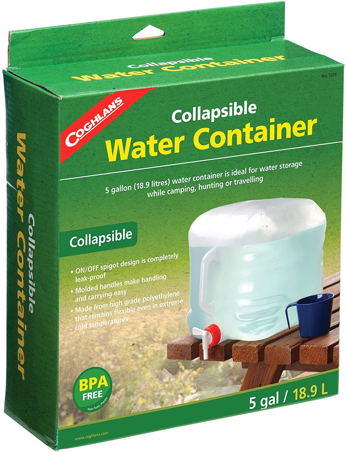 Coghlan's Collapsible Water Container