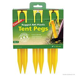 Coghlan's 9" ABS Tent Pegs - Bulk
