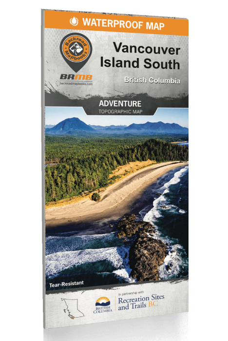 BRMB Vancouver Island South BC Waterproof Map