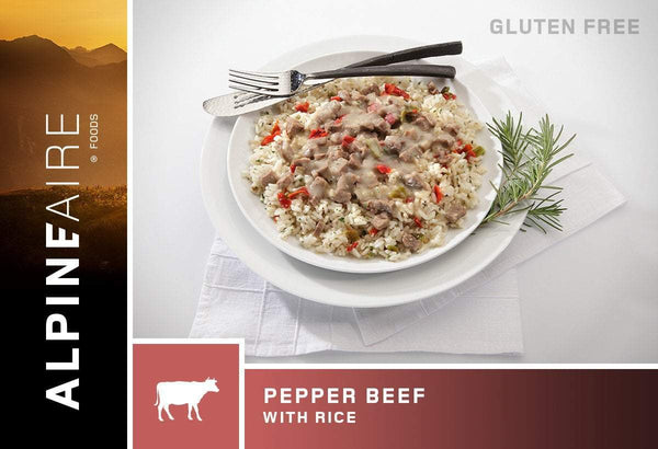 Alpenaire Alpineaire Pepper Beef with Rice camping