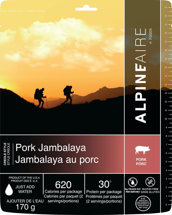 AlpineAire Foods Pork Jambalaya - 2 Servings