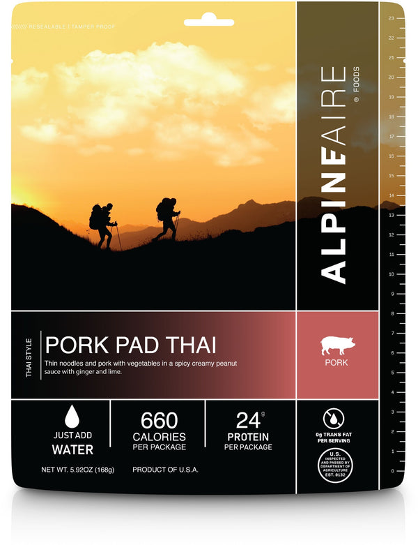 AlpineAire Foods Pork Pad Thai - 2 Servings
