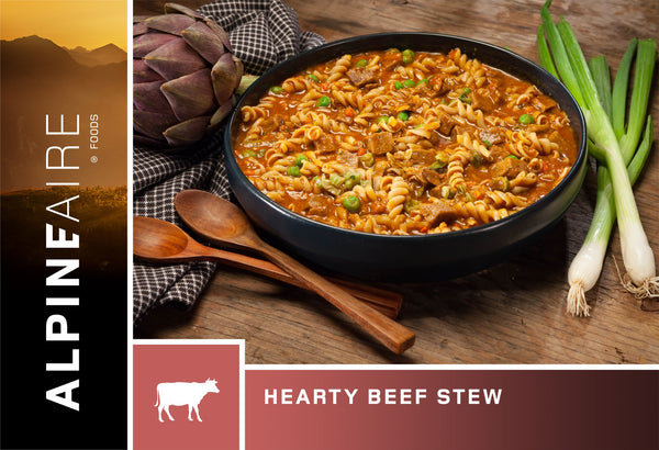 AlpineAire Foods Hearty Beef Stew - 2 Servings