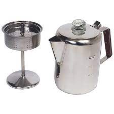 Stainless Steel 9 Cup Coffee Percolator