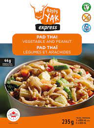 Happy Yak Pad Thai with Peanuts and Vegetables