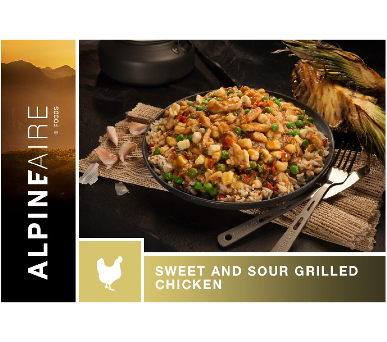 AlpineAire Sweet and Sour Grilled Chicken and Rice