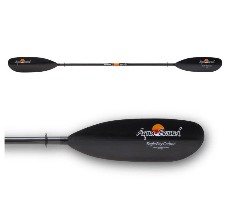 Aqua-Bound EagleRay Carbon 2-Piece Posi-Lok Kayak Paddle