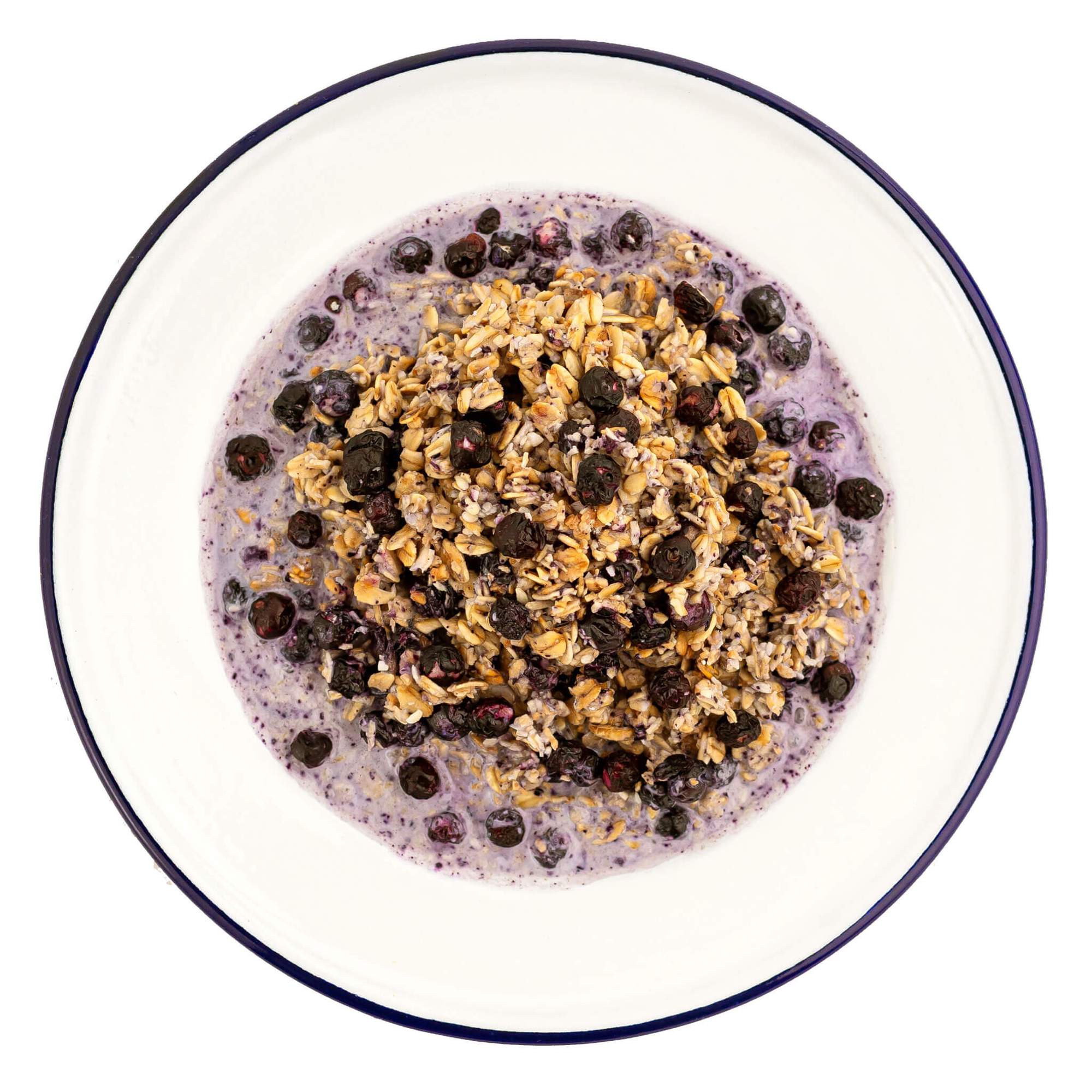 Mountain House Granola with Milk and Blueberries 2021