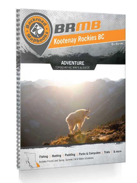 BRMB Kootenay Rockies BC Mapbook 8th Ed.