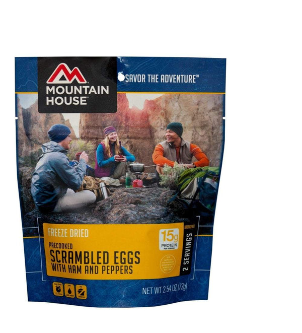 mountain house Mountain House Scrambles Eggs with Ham and Peppers camping