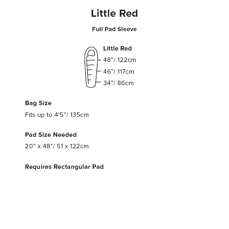 Big Agnes Little Red 15°