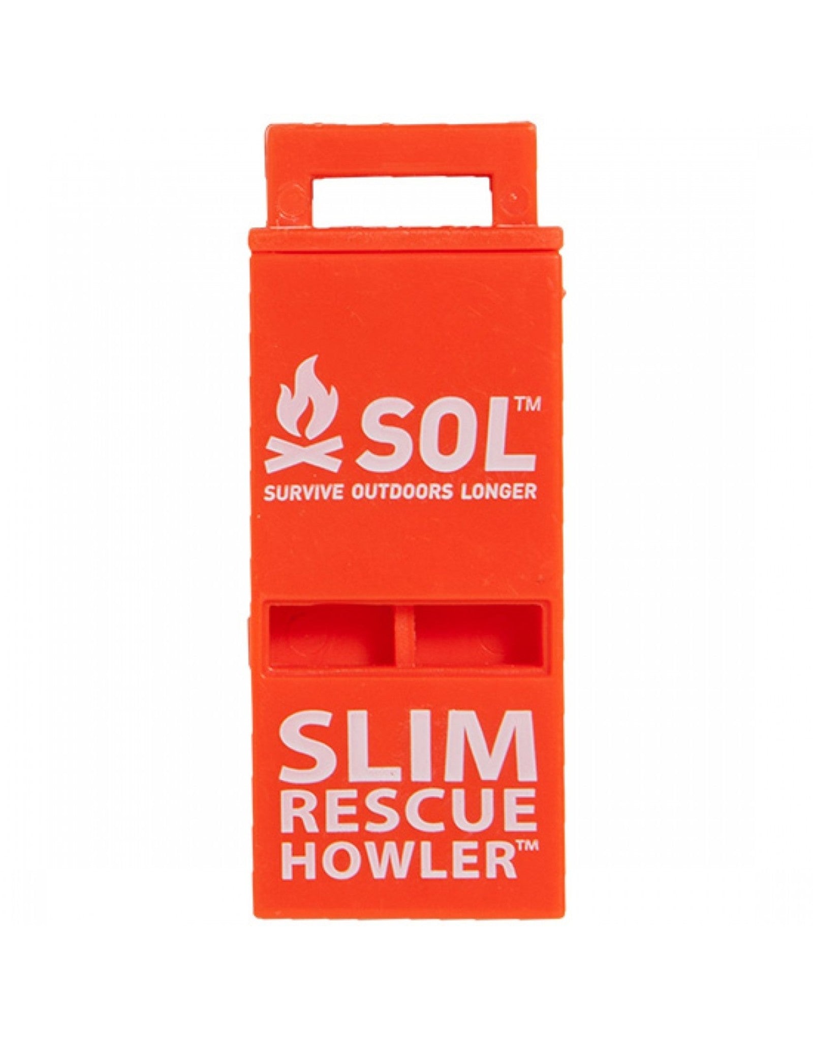 SOL Slim Rescue Howler Whistle