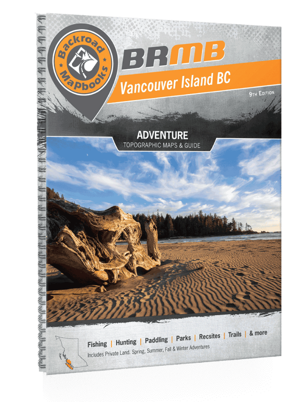 BRMB Vancouver Island BC. Victoria and Gulf Islands Mapbook 9th edition.