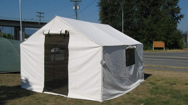 West Coast Canvas Canvas Wall Tent 14'X16'X5'x9feet6 inches wall tents and hunting